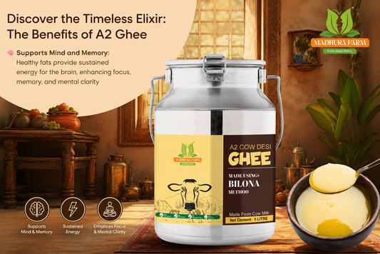 The Golden Goodness: Why Natural Organic Ghee is a Superfood