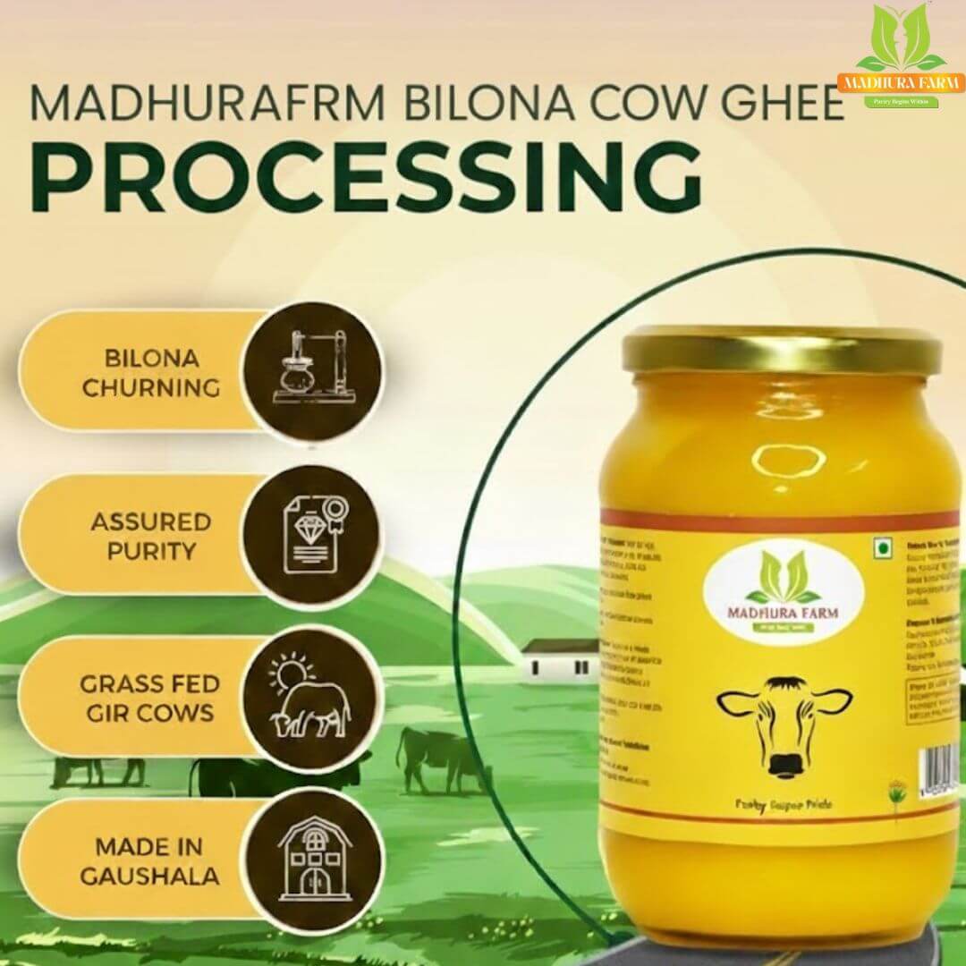 Go Organic: Benefits of Choosing Natural Ghee for Everyday Health by Madhurafarm