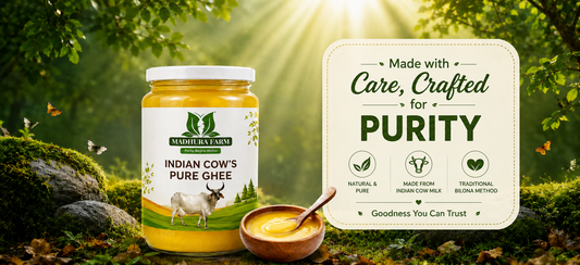 Experience the Goodness of Bilona Cow Ghee