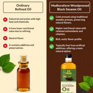 Pure & Cold Pressed Sesame Oil