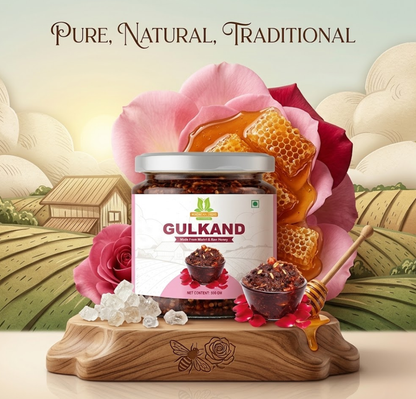 Madhura Farm Premium Gulkand – Made with Mishri & Raw Honey 450g