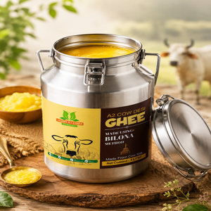 A2 Bilona Ghee 5L – Madhura Farm