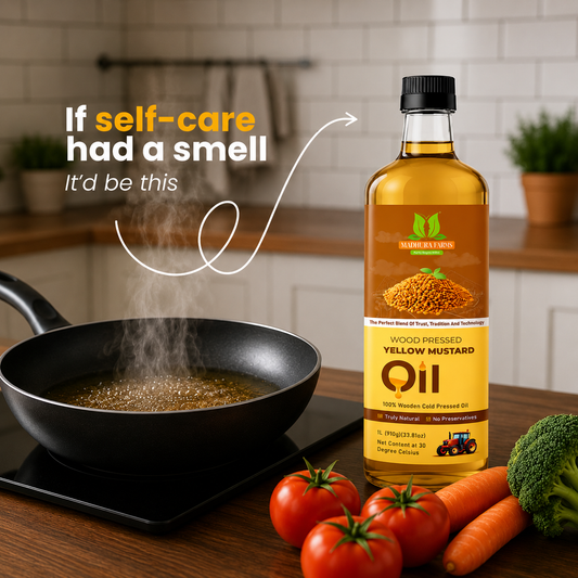 Cold-Pressed Yellow Mustard Oil
