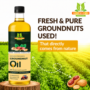 Wood Pressed Groundnut Oil