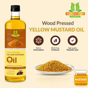 Cold-Pressed Yellow Mustard Oil