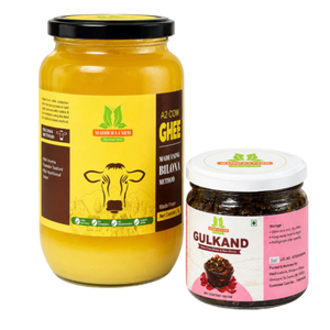 Get 450g Premium Gulkand FREE with 2L Pure Bilona Ghee!