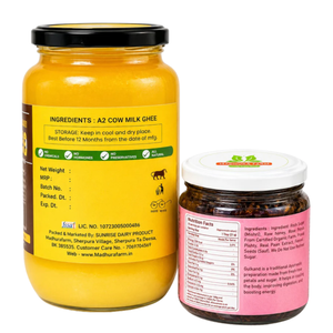 Get 450g Premium Gulkand FREE with 2L Pure Bilona Ghee!