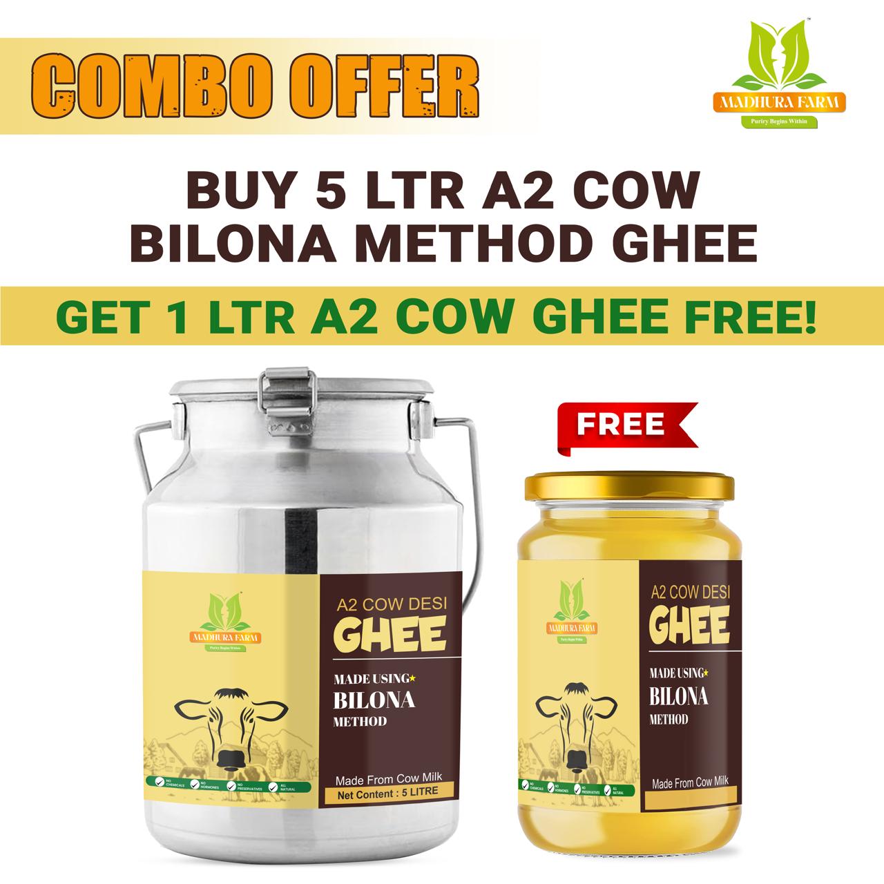 A2 cow bilona ghee combo