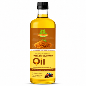 Cold-Pressed Yellow Mustard Oil