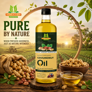 Wood Pressed Groundnut Oil